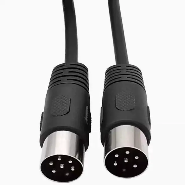 Alt view image 2 of 5 - Large DIN line DIN6-line Large DIN 6Pin din6P Large DIN6P public audio data signal connection cable