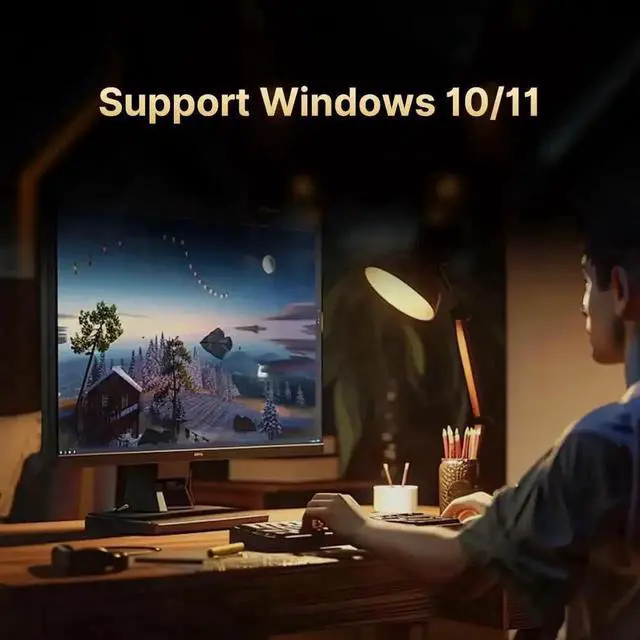 Alt view image 4 of 7 - 2.5G PCIe Ethernet Card with Intel I226 Chip, 2500Mbps Gigabit Network Adapter to PCIE X4 X8 X16 NIC for Windows 10/11, Windows Server 2019/2022; Linux