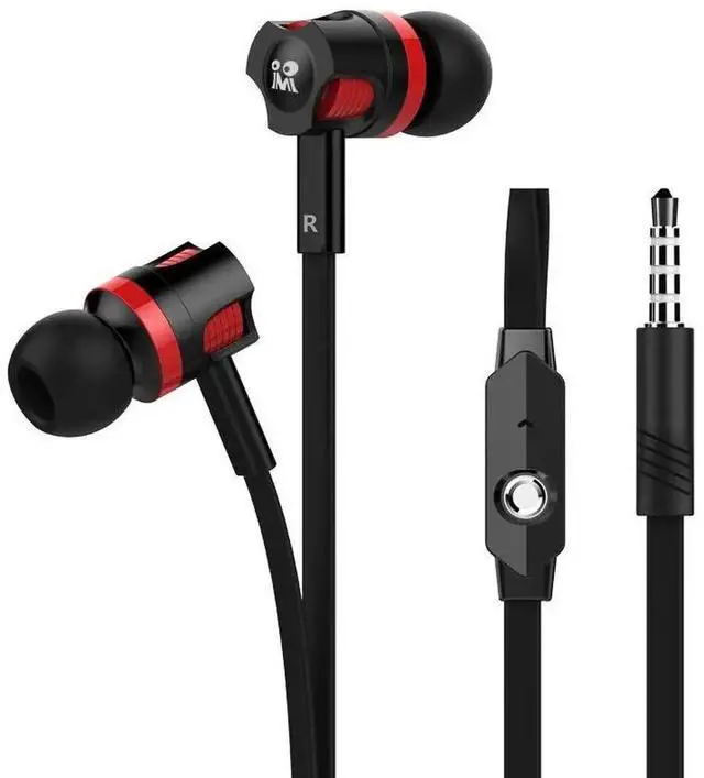 Alt view image 3 of 7 - Extra Bass Headphones wired Earphone 3.5mm Earphones With Mi