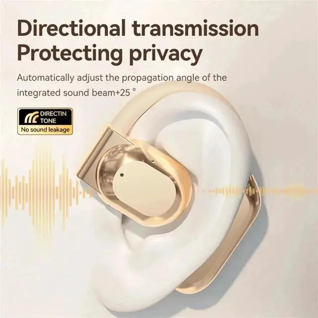 Alt view image 3 of 7 - New M62 AI Translator Earbuds Bluetooth Real Time Translators Headphones Two-Way Instant Voice Translator Ear Hook A,1 pair earphones 1 x data cable,Black