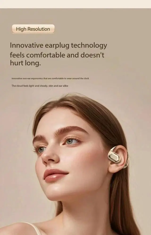 Alt view image 2 of 7 - SW-016 Original OWS Earhook Earphones Bluetooth 5.3 Low Late