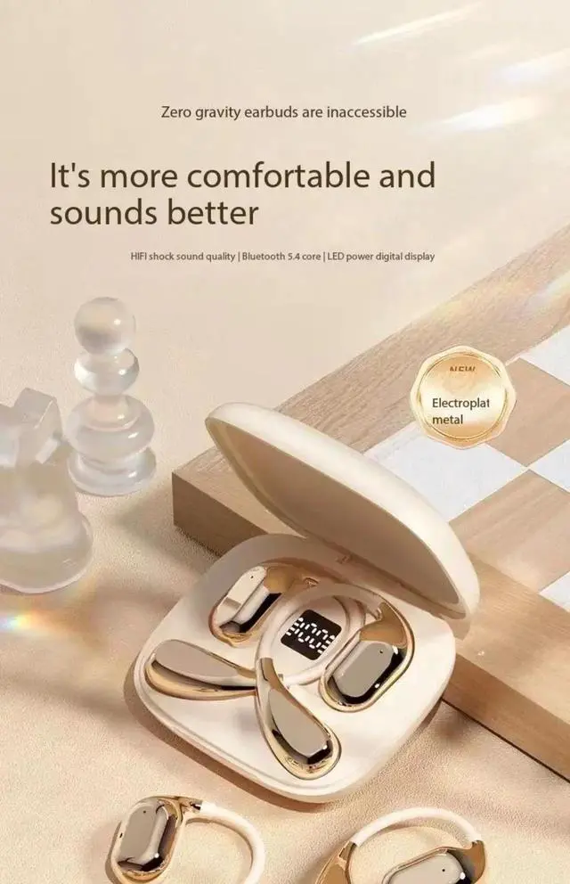 Main image of SW-016 Original OWS Earhook Earphones Bluetooth 5.3 Low Late