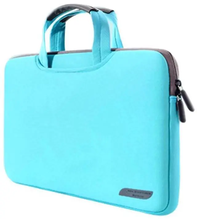 Main image of 15.6 inch Portable Air Permeable Handheld Sleeve Bag for Laptops, Size: 41.5x30.0x3.5cm (Green)