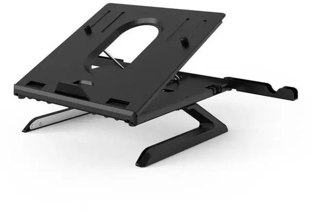 Main image of Multifunctional Folding Notebook Stand Monitor Increase Rack, Colour: Tripod (Black) Tripod (Black)