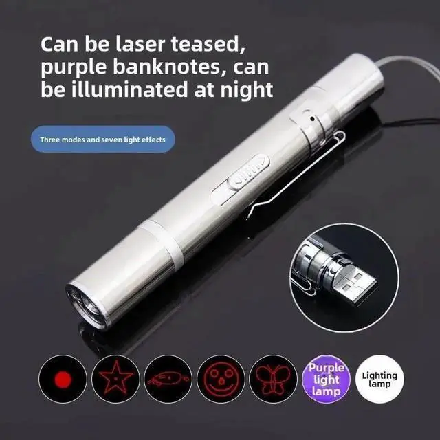 Main image of 3-in-1 Multifunctional Flashlight: Lighting/Uv Money Detecti