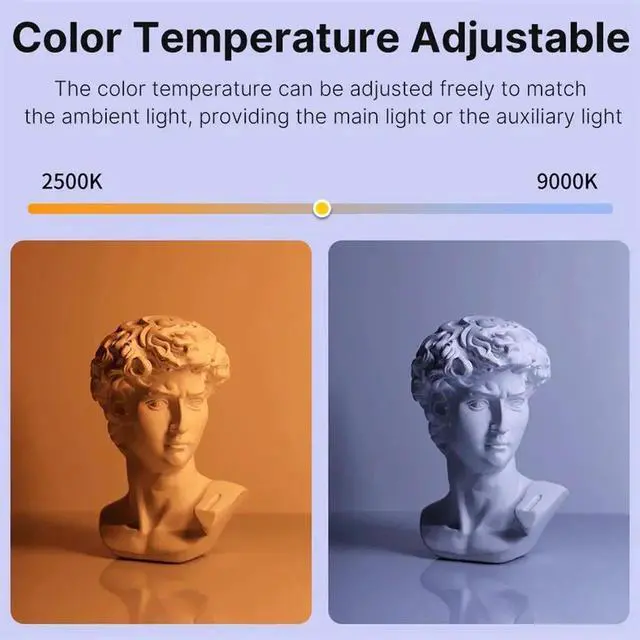 Alt view image 4 of 7 - 50CM Handheld RGB Colorful Stick Light Handheld LED Light Wa