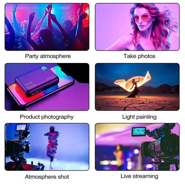 Alt view image 2 of 7 - 50CM Handheld RGB Colorful Stick Light Handheld LED Light Wa