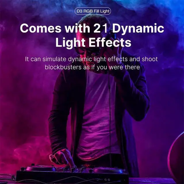 Alt view image 6 of 7 - 50CM Handheld RGB Colorful Stick Light Handheld LED Light Wa