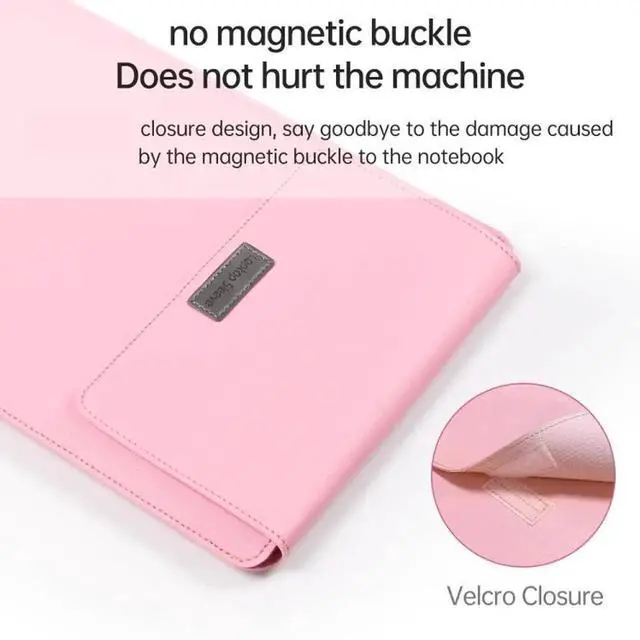 Alt view image 2 of 7 - 4 in 1 Lightweight and Portable Leather Computer Bag, Size:13/14 inches 13/14 inches (Brown)