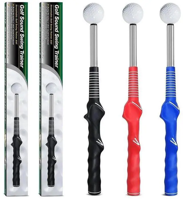 Main image of Golf Retractable Swing Practice Stick Indoor Golf Sound Assi