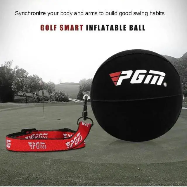 Main image of PGM Inflatable Golf Smart Ball Trainer Portable Swing Arm Co