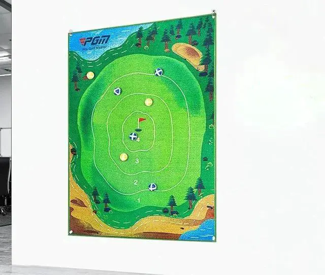 Alt view image 5 of 7 - PGM DJD040 Indoor Mini Golf Suspended Dartboard Practice Ou