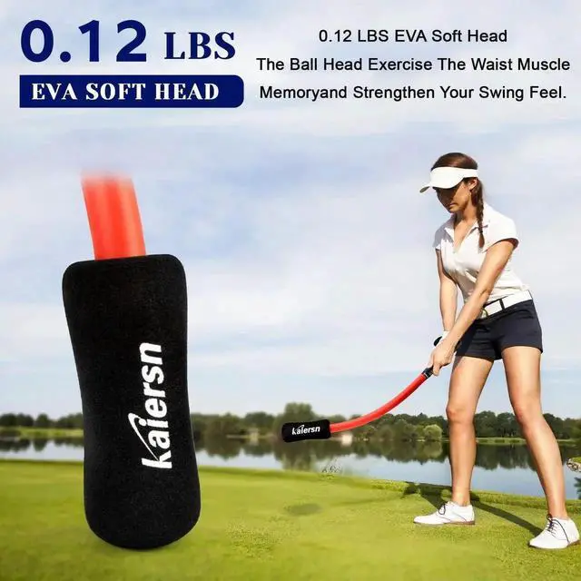 Alt view image 7 of 7 - Golf Multi-functional Swing Aid Golf Warm Up Stick Power Sti