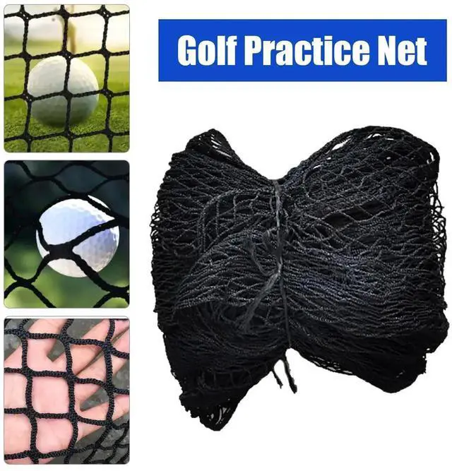 Alt view image 5 of 7 - Heavy Duty Golf Practice Barrier Net 10ftx10ft High Impact B