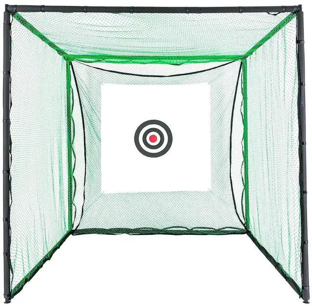 Alt view image 6 of 7 - Golf Hitting Cage Swing Practice Mat for Indoor Outdoor Golf