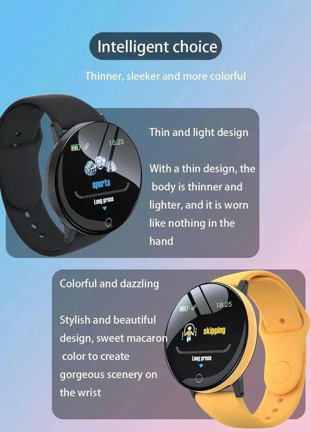 Alt view image 5 of 7 - New Smart Bracelet 2025 Real Step Count Fashion Alarm Clock