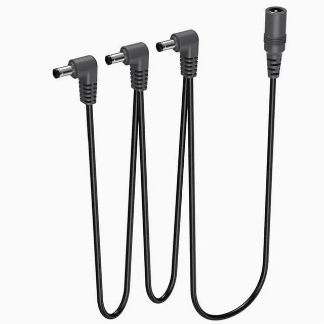 Alt view image 3 of 3 - DC power cable 5.5x2.1 Elbow Expansion topology cable splitter 5521 Charging cable