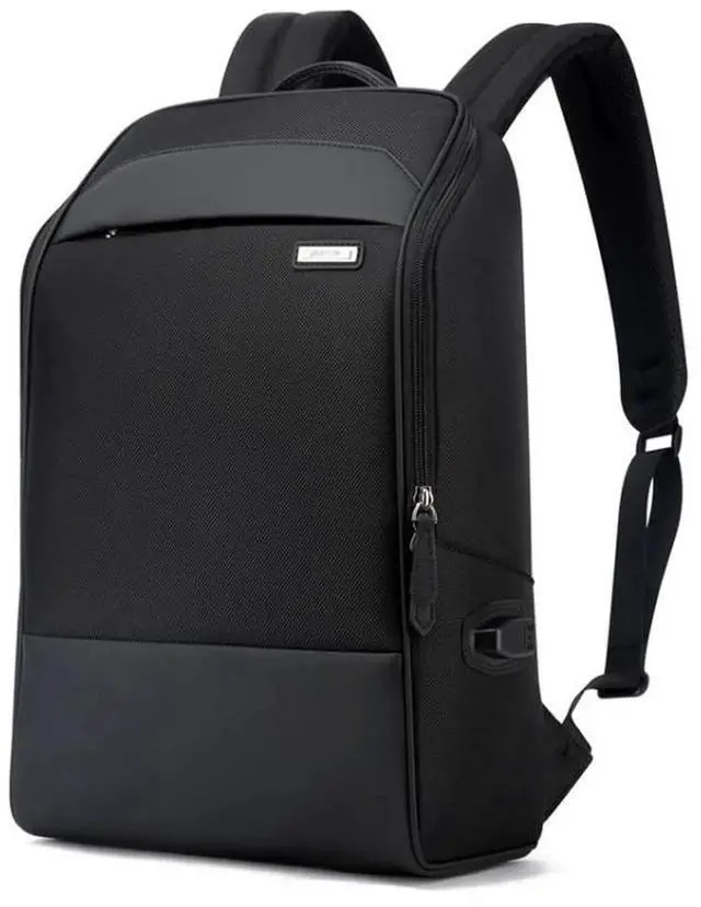 Alt view image 2 of 7 - Bopai 751-006881 Business Anti-theft Waterproof Large Capacity Double Shoulder Bag,with USB Charging Port, Size: 30x14x44cm(Black)