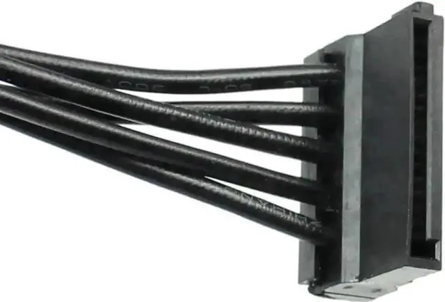 Alt view image 3 of 4 - 40CM 6Pin to SATA SDD Power Cable for Vostro 3070 3670 967 3977 3980 Desktop Computer Power Supply Expansion Cable