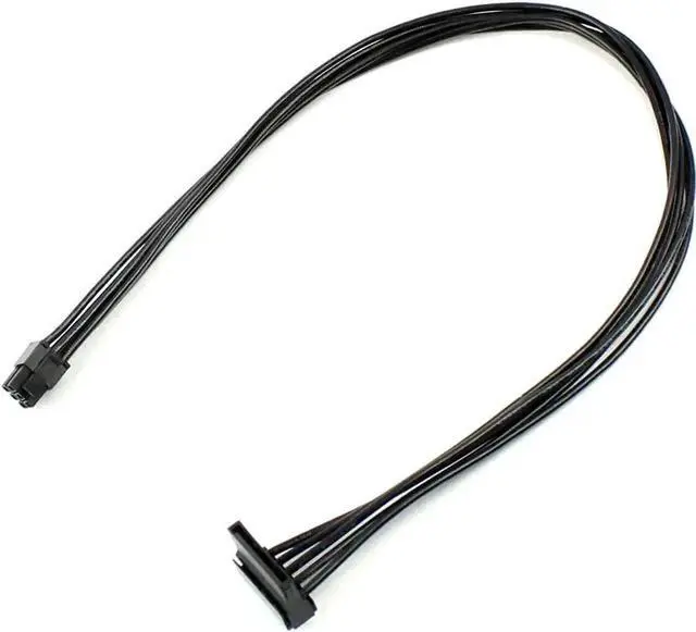 Alt view image 2 of 5 - 40CM 6Pin to SATA SDD Power Cable for Vostro 3070 3670 967 3977 3980 Desktop Computer Power Supply Expansion Cable