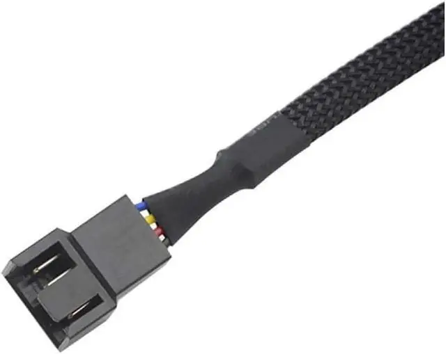 Alt view image 3 of 5 - 10 PCS 10" 4 Pin PWM Fan Extension Power Cable Computer PC Fan Power Extension Cable for Computer ATX Case