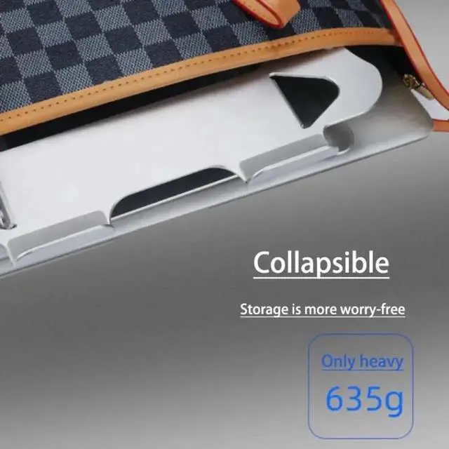 Alt view image 4 of 7 - Z12 Portable Foldable Notebook Desk Stand