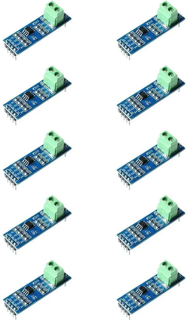 Main image of MAX485 RS485 Transceiver Module TTL UART TTL to RS-485 Module RS-485 Communication Transceiver 5V Microcontroller Development Accessory Board for Raspberry Pi