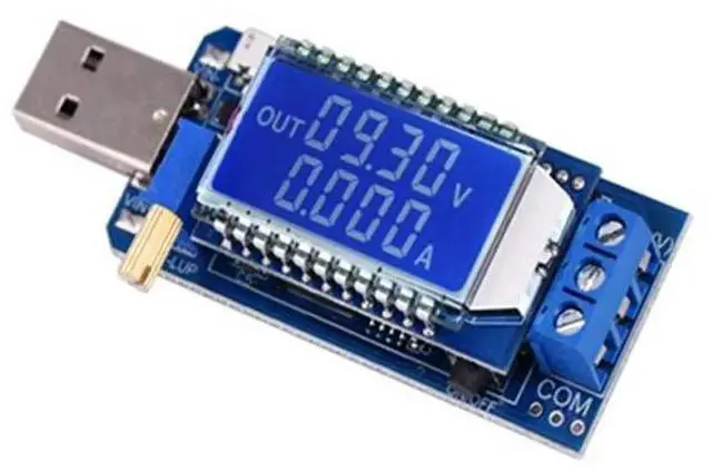 Alt view image 3 of 5 - DC-DC USB Step-Up/Step-Down Power Module LCD Display Power Supply Voltage Regulator Module 5V to 3.3V 9V 12V 24V