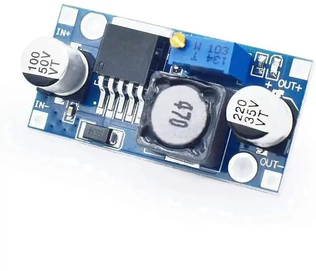 Alt view image 2 of 5 - 6pcs LM2596 DC to DC 3A Buck Step-Down Power Module Supply High Efficiency Voltage Regulator Module