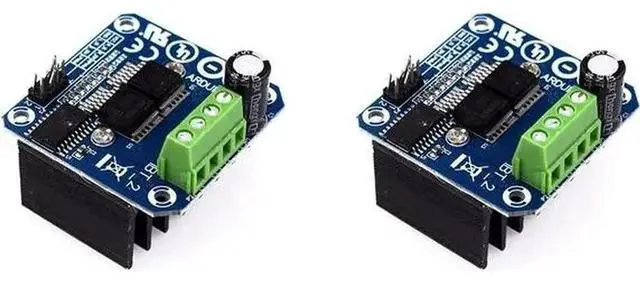 Main image of 2PCS BTS7960 43A High Power Motor Driver Module/Smart Car Driver Module Compatible with Arduino Current Limit Semiconductor Refrigeration Drive
