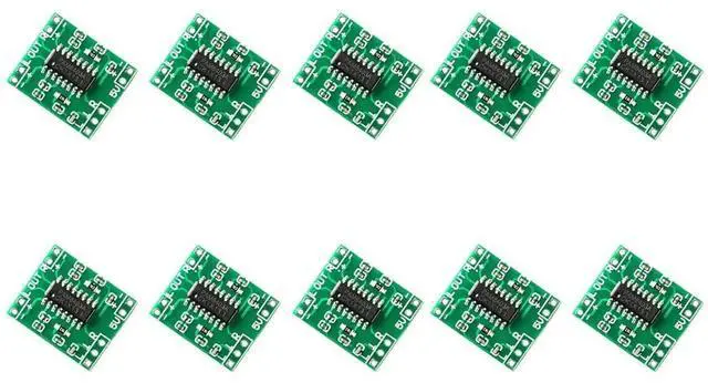 Main image of 10pcs PAM8403 2X 3W Mini Digital Power Amplifier Board AMP Class D 2.5-5V Input can be Powered by USB