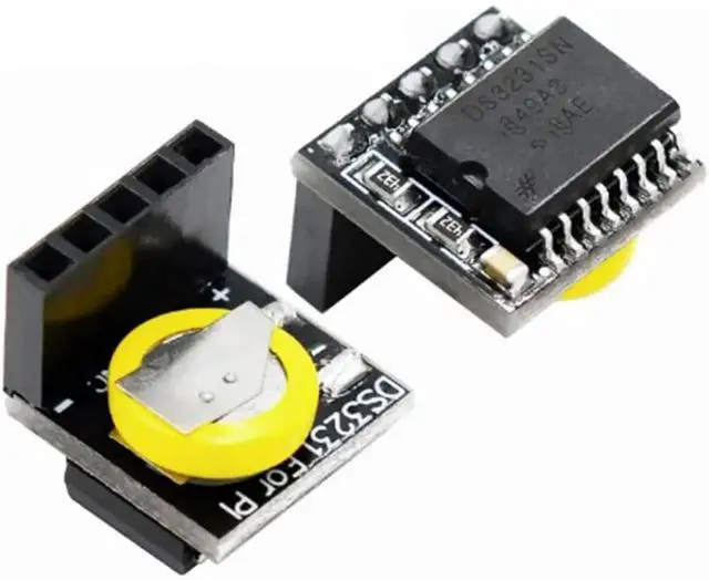 Alt view image 2 of 4 - 2PCS DS3231 High Precision RTC Real Time Clock Module Memory Module RTC adapted to 3.3V/5V Compatible with Arduino and Raspberry Pi