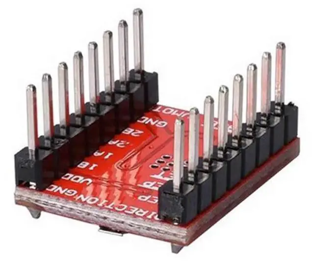 Alt view image 4 of 5 - 6 pcs A4988 Stepper Motor Driver Board with Heat Sink Compatible with 3D Printer CNC Engraving Machine