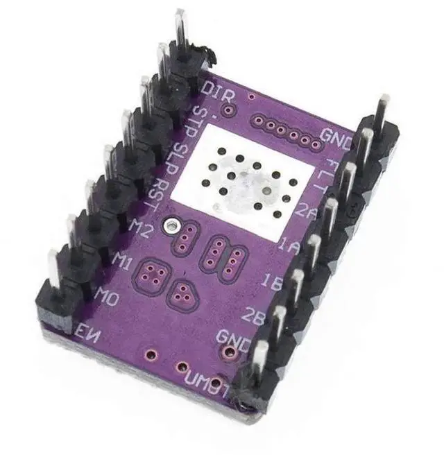 Alt view image 3 of 5 - 4 pcs DRV8825 Stepper Motor Driver Board with Heat Sink Compatible with 3D Printer CNC Engraving Machine