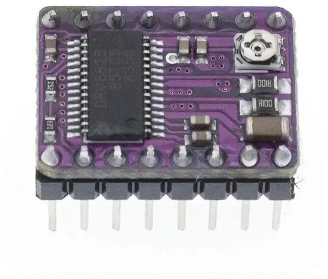 Alt view image 4 of 5 - 4 pcs DRV8825 Stepper Motor Driver Board with Heat Sink Compatible with 3D Printer CNC Engraving Machine