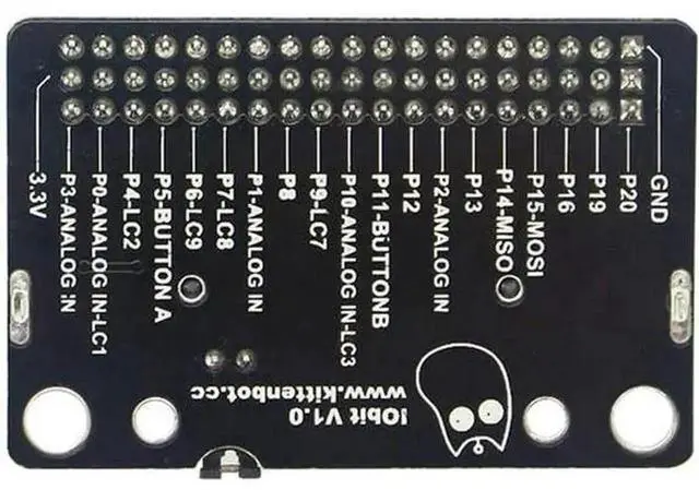Alt view image 4 of 4 - Expansion Board Breakout Adapter Shield Board Connector Board Compatible with Microbit