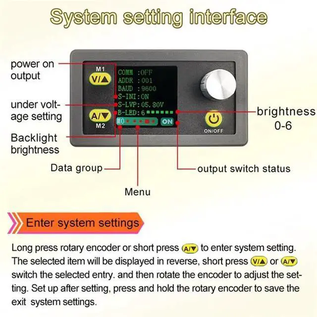 Alt view image 5 of 6 - WZ3605E DC DC Boost Converter CC CV 36V 5A Module Adjustable Regulated Laboratory Power Supply Voltmeter Ammeter,1 x DC Buck Converter,As Shown