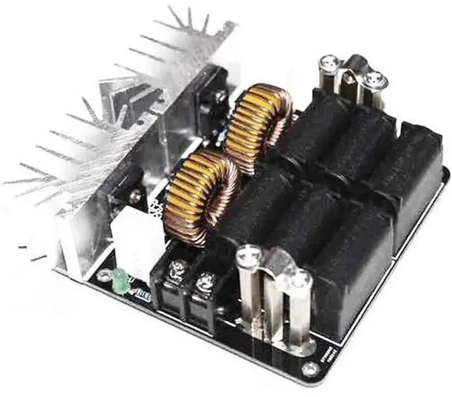 Alt view image 2 of 2 - 1000W ZVS Low Voltage High Frequency Induction Heating Board Module 12-48V with Coil