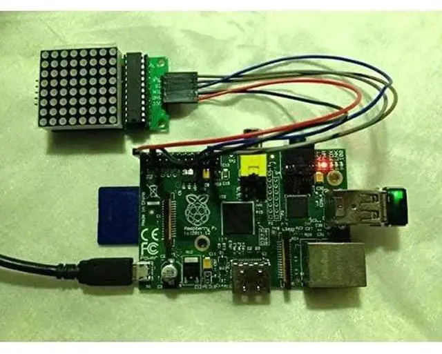 Alt view image 3 of 7 - MAX7219 Dot Matrix Module Display with 5pin Line