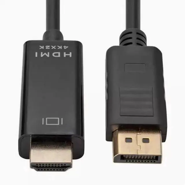 Alt view image 2 of 2 - DP TO HDMI 1.8m cable HD conversion cable Large DP to HDMI 1.8m 4K*2K