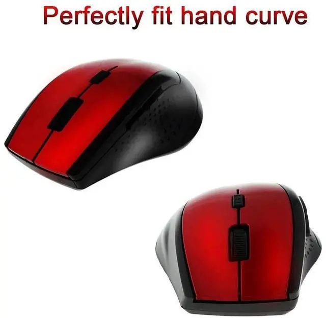 Alt view image 5 of 7 - 2.4Ghz Wireless Mouse Gamer for Computer PC Gaming Mouse Wit