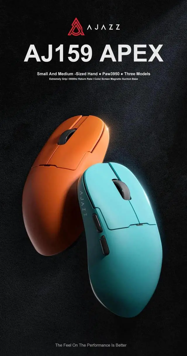 Main image of AJ159Apex three-mode wireless gaming mouse 58G lightweight 4
