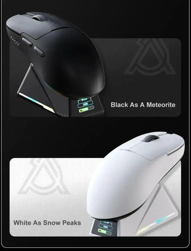 Alt view image 3 of 7 - AJ159Apex three-mode wireless gaming mouse 58G lightweight 4