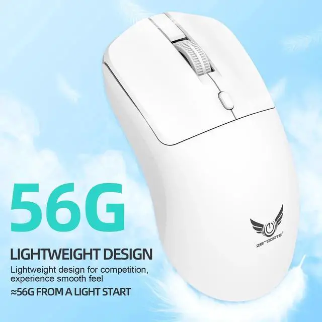 Alt view image 2 of 7 - Wireless 2.4G Mouse Light Weight Design DPI Adjustable Plug