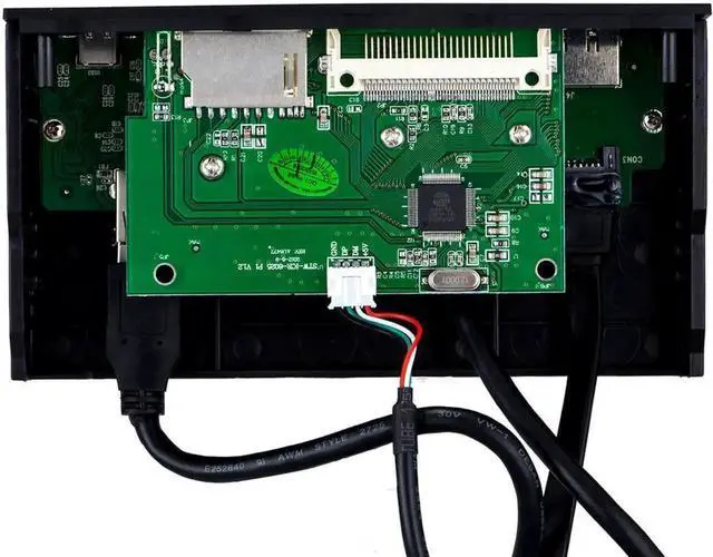 Alt view image 3 of 5 - STW 5.25" Internal Card Reader Media Multi-Function Front Panel Type-C & 3.0 Support CF SD,MS,XD,M2 MSO, eSATA Adapter Card
