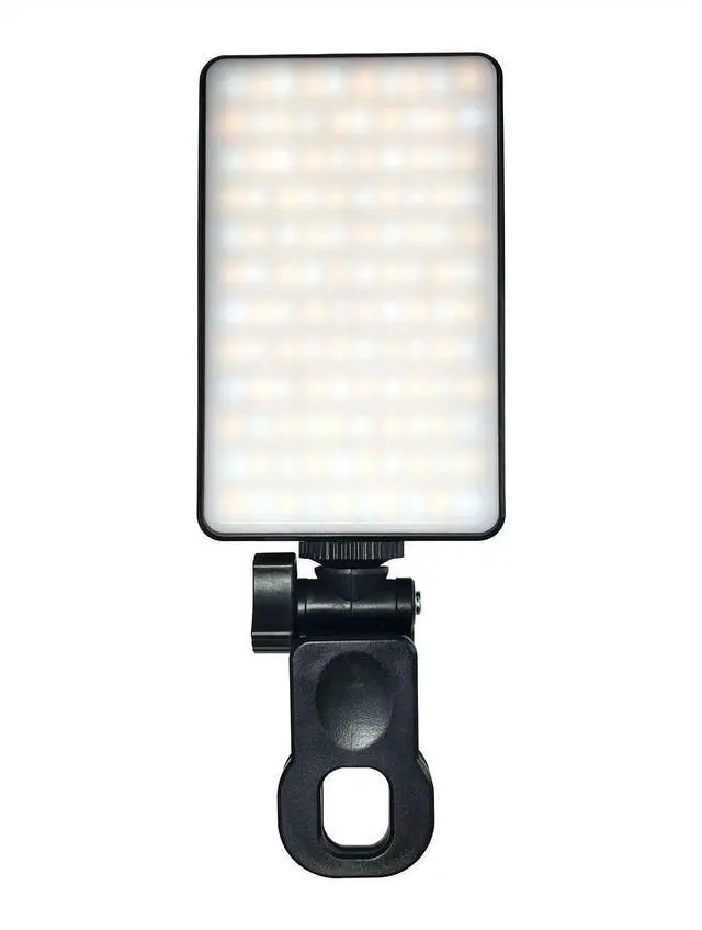 Alt view image 3 of 6 - LED Selfie Light Phone Fill Light 120 LED 3000mAh Rechargeab