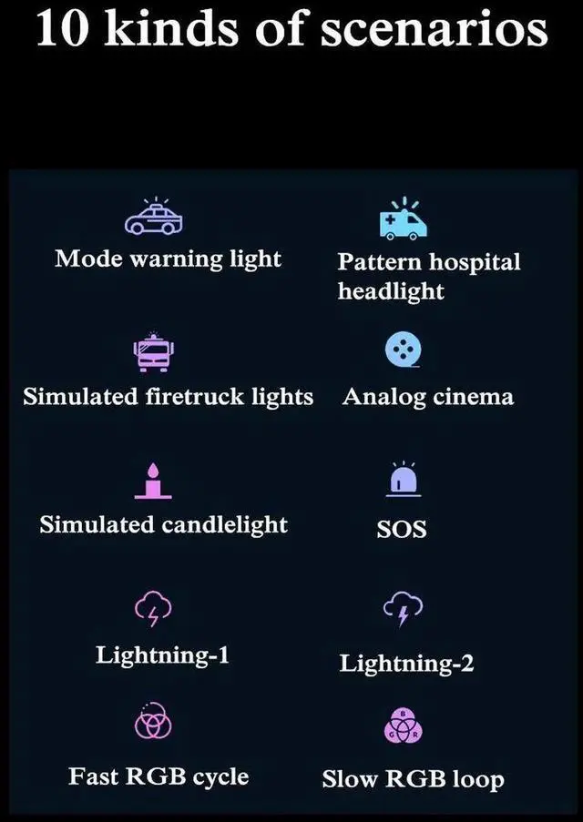 Alt view image 5 of 7 - RGB Handheld LED Light Wand Colorful Photography Lighting St