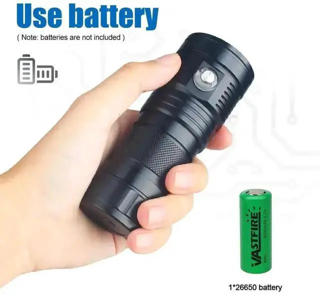 Alt view image 3 of 7 - Professional 100M Underwater lamp LED Photography Light Lamp