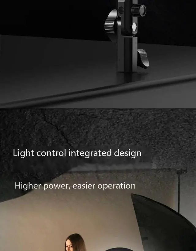 Alt view image 7 of 7 - LIYADI G230W LED COB Photography Lamp Professional Video Lig