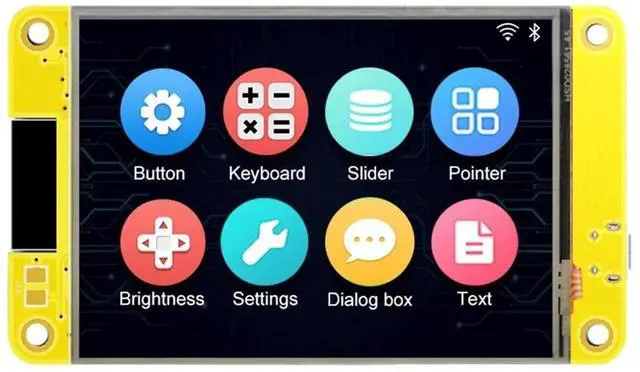 Alt view image 3 of 7 - 2.8inch ESP32-2432S028R ESP32 Display 240x320 Resistive Touchscreen ESP-WROOM-32 WIFI&Bluetooth Development Board